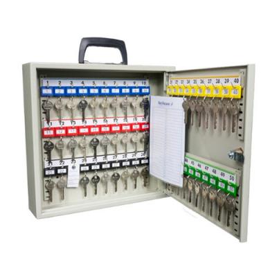 KeySecure Adjustable Hook Mobile Key Cabinet - 50 Hook